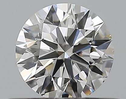 0.35CT ROUND SI1 F WH
