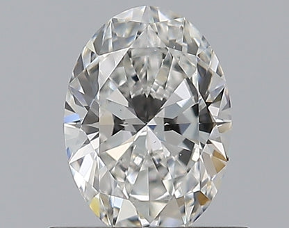 0.53CT OVAL VS2 F WH