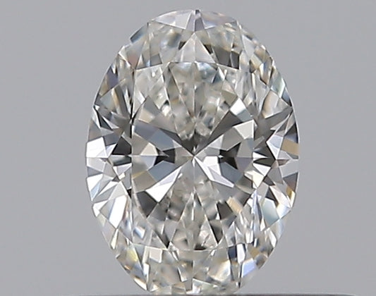 0.32CT OVAL SI1 H WH