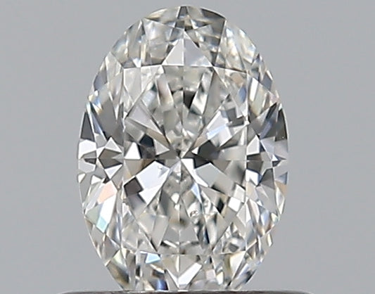 0.50CT OVAL VS2 F WH