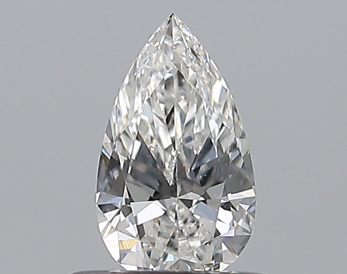 0.42CT PEAR SI1 F WH