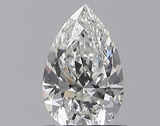 0.55CT PEAR VVS1 F WH