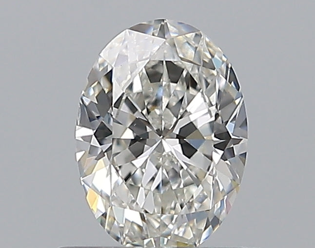 0.50CT OVAL SI1 G WH