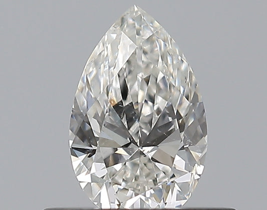 0.36CT PEAR SI1 G WH