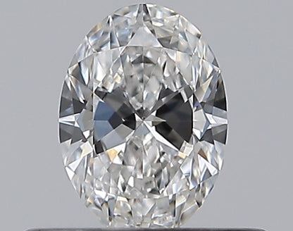 0.35CT OVAL VVS2 E WH