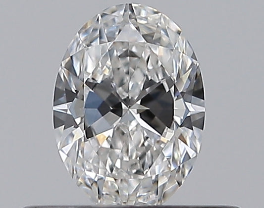 0.35CT OVAL VVS2 E WH