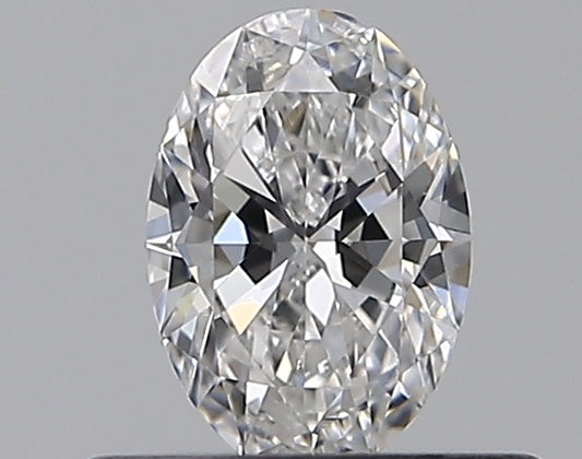 0.40CT OVAL VS2 E WH