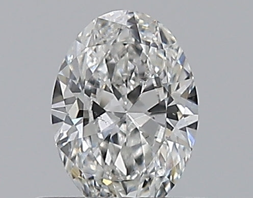 0.40CT OVAL SI1 F WH