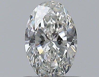 0.46CT OVAL VVS2 H WH