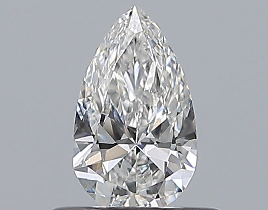 0.40CT PEAR VS2 F WH