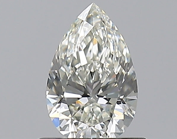 0.59CT PEAR VVS1 J WH