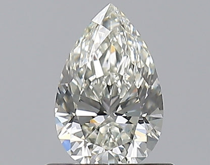 0.59CT PEAR VVS1 J WH