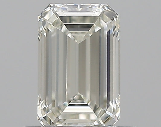 0.62CT EMERALD IF J WH