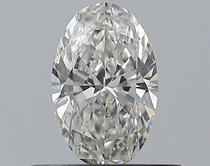 0.40CT OVAL SI1 H WH