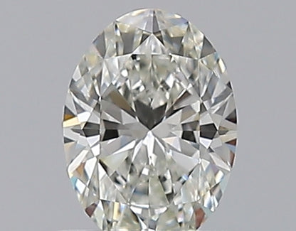 0.53CT OVAL VVS2 I WH