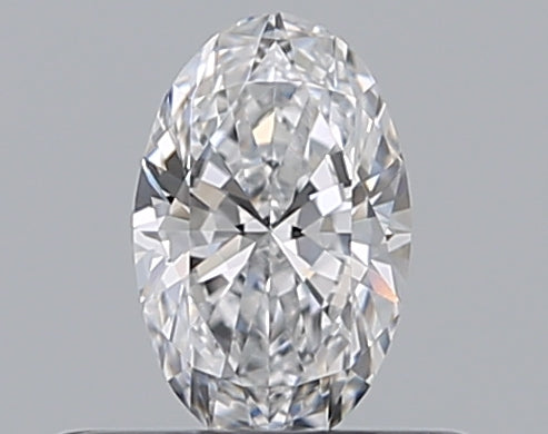 0.32CT OVAL VVS1 D WH