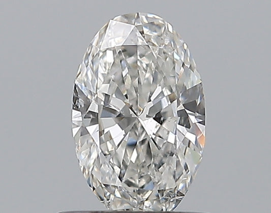 0.48CT OVAL SI2 G WH