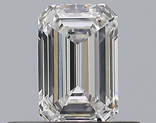 0.34CT EMERALD VVS2 E WH