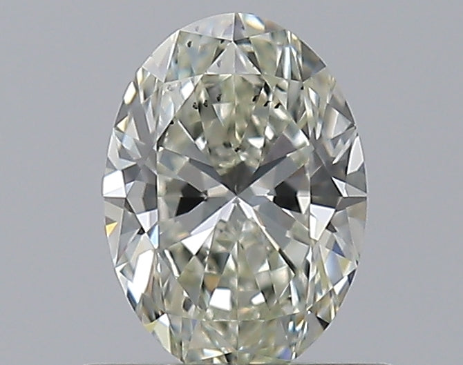 0.52CT OVAL SI1 K WH