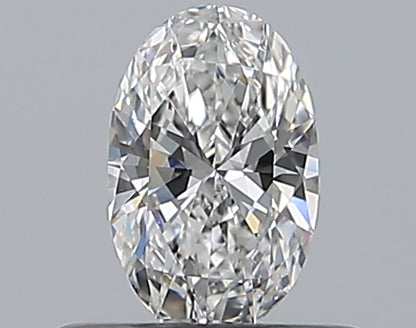 0.35CT OVAL VVS1 E WH