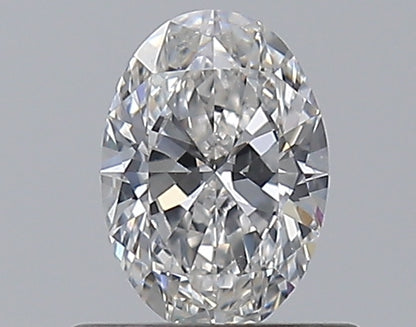 0.53CT OVAL VS2 F WH