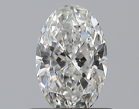 0.55CT OVAL VVS2 F WH