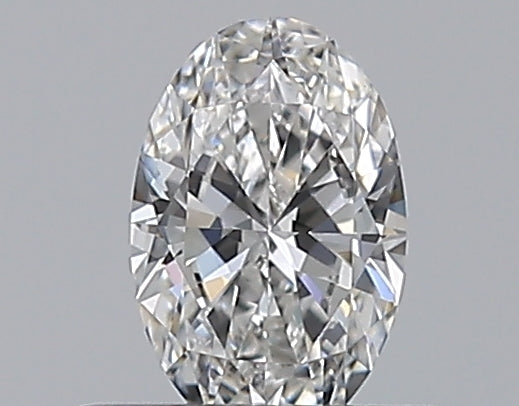0.31CT OVAL VVS2 F WH