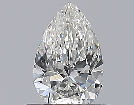 0.40CT PEAR SI1 G WH