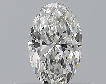 0.30CT OVAL VVS2 F WH