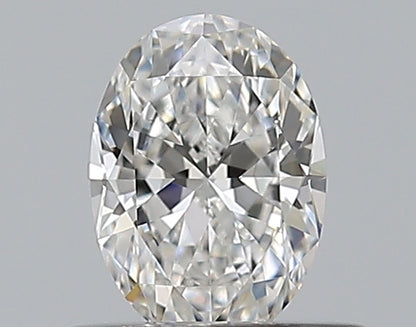 0.37CT OVAL VVS2 E WH
