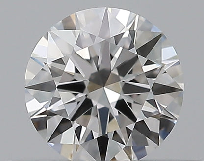 0.32CT ROUND VVS2 E WH