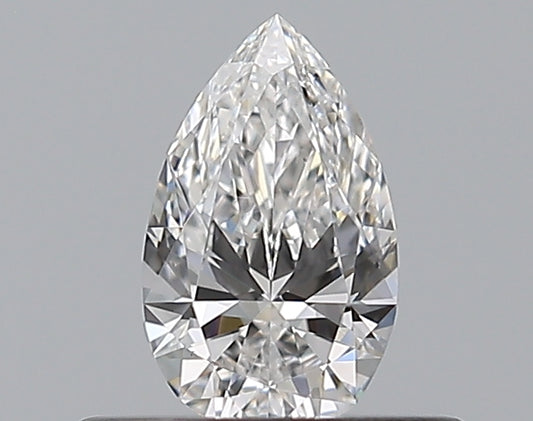 0.31CT PEAR SI1 D WH