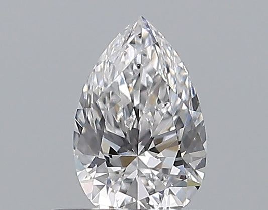0.35CT PEAR SI1 D WH