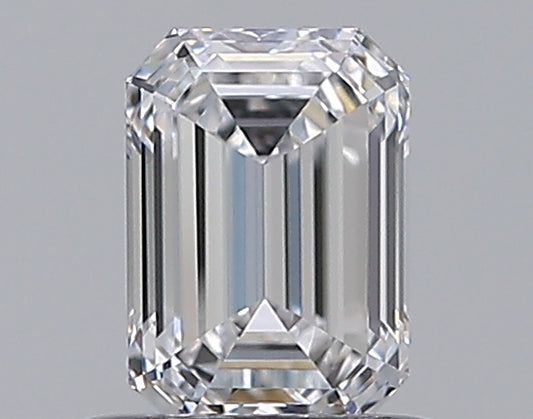 0.63CT EMERALD IF D WH