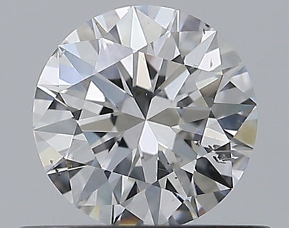 0.50CT ROUND SI2 D WH