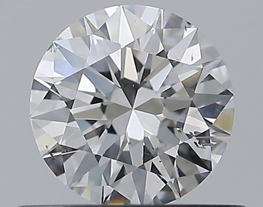 0.50CT ROUND SI2 D WH