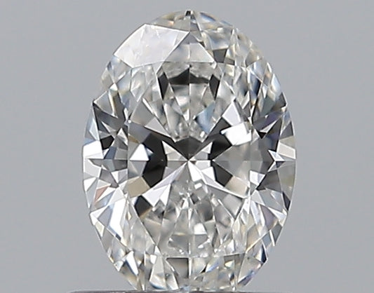 0.50CT OVAL SI1 E WH