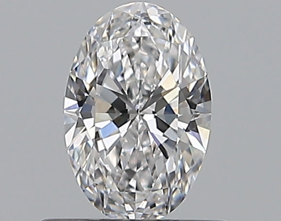 0.55CT OVAL VVS2 D WH