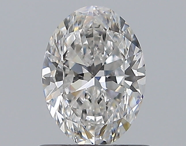 0.90CT OVAL SI1 E WH