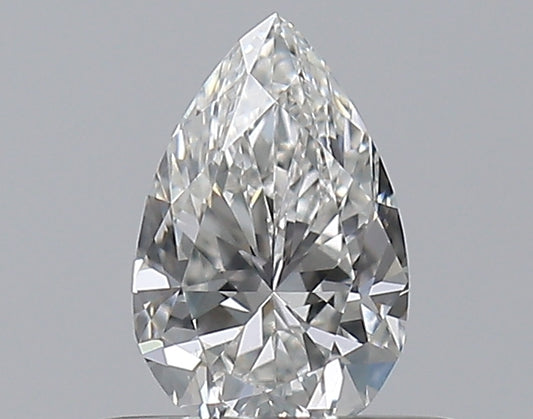 0.30CT PEAR VS2 G WH