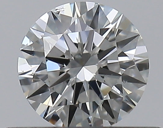 0.37CT ROUND SI2 G WH
