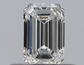 0.35CT EMERALD SI1 F WH