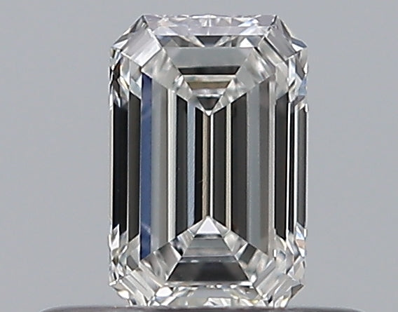 0.35CT EMERALD SI1 F WH