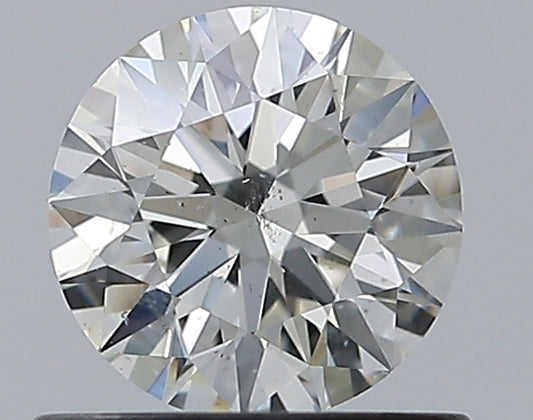 0.66CT ROUND SI2 I WH