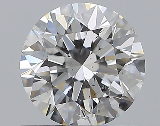 0.70CT ROUND SI2 E WH