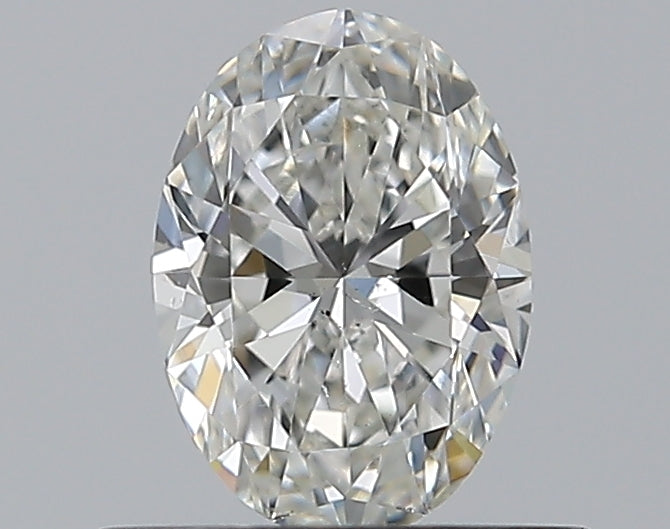 0.51CT OVAL SI1 G WH