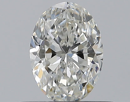 0.51CT OVAL SI1 G WH