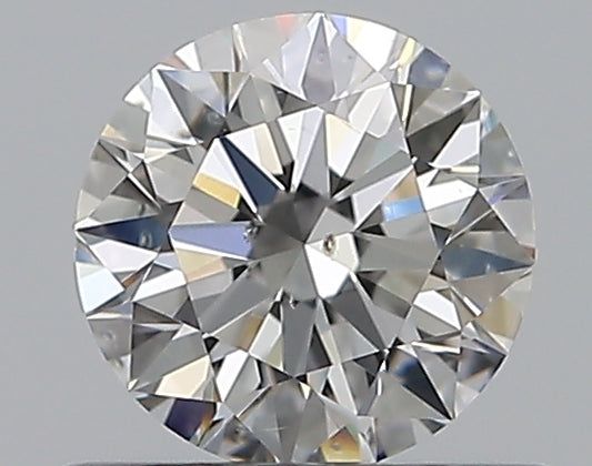 0.61CT ROUND SI1 F WH