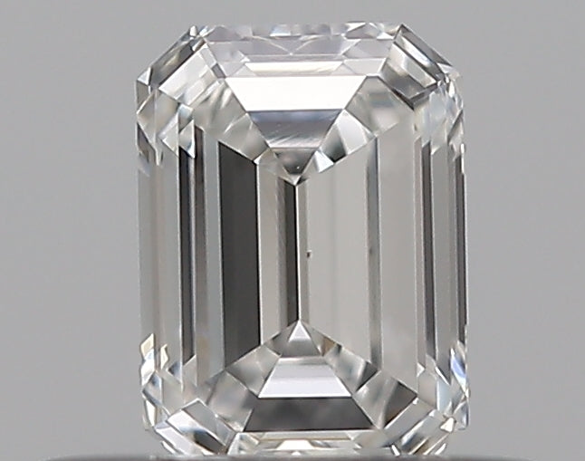 0.30CT EMERALD VS2 F WH