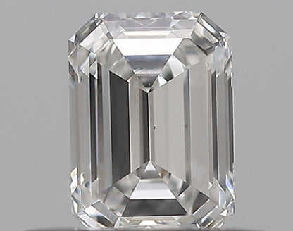0.30CT EMERALD VS2 F WH